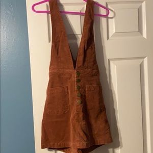 Corduroy Overall skirt